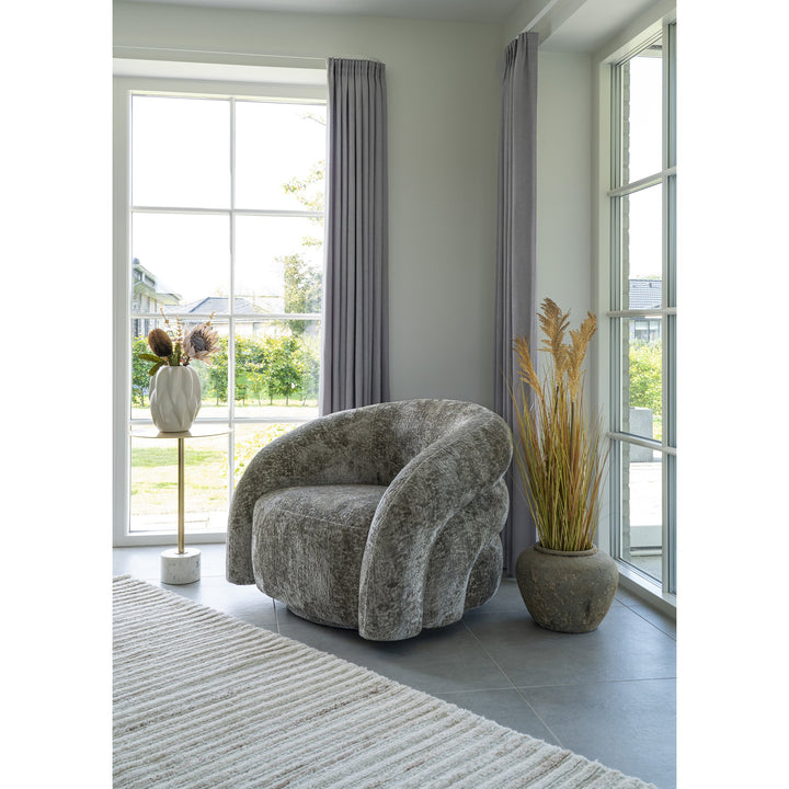 QUVIO Wollen vloerkleed – 200x300 cm – Wol –- Ivoor (2)