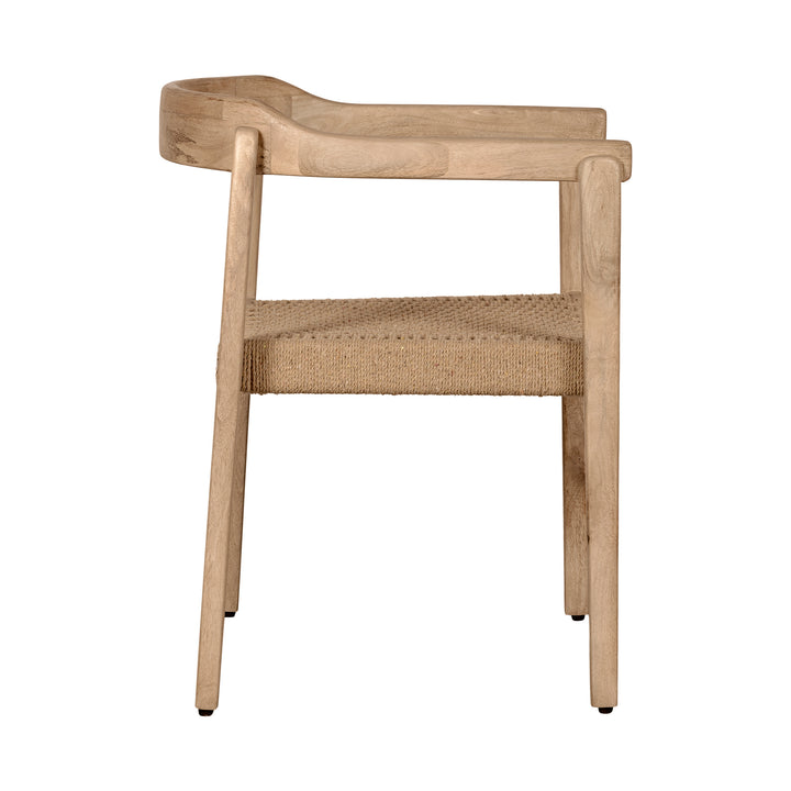 Lewis & Loft Eetkamerstoel Lemi - Rotan - FSC®- mangohout - Naturel (2)