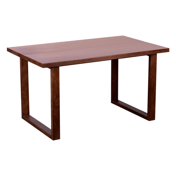Lewis & Loft Eettafel Lore - Rechthoek - FSC® - 140 cm - Walnoot bruin