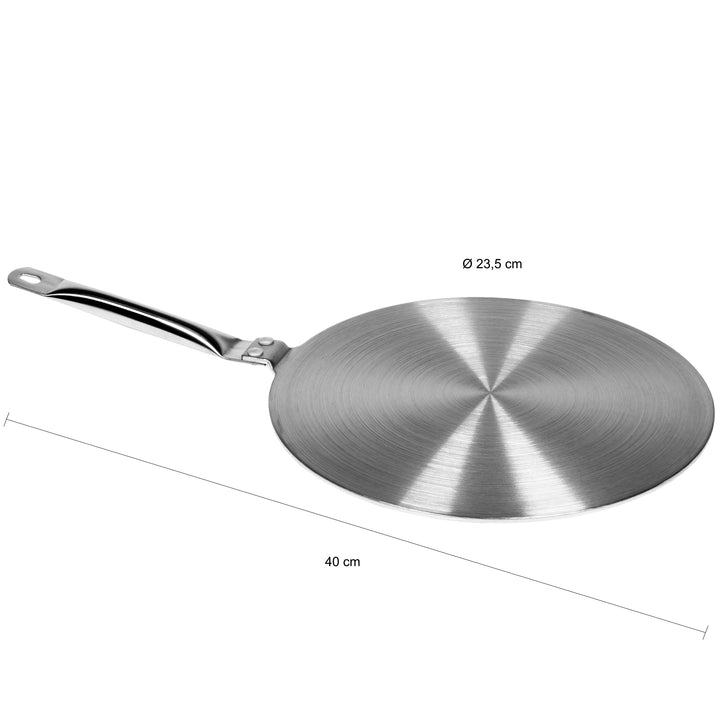 Krumble Adapter Inductie RVS - L - 23,5 CM (1)