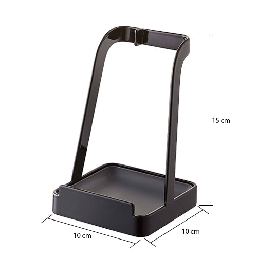 Krumble Lepel / deksel / smartphone standaard - Zwart (1)