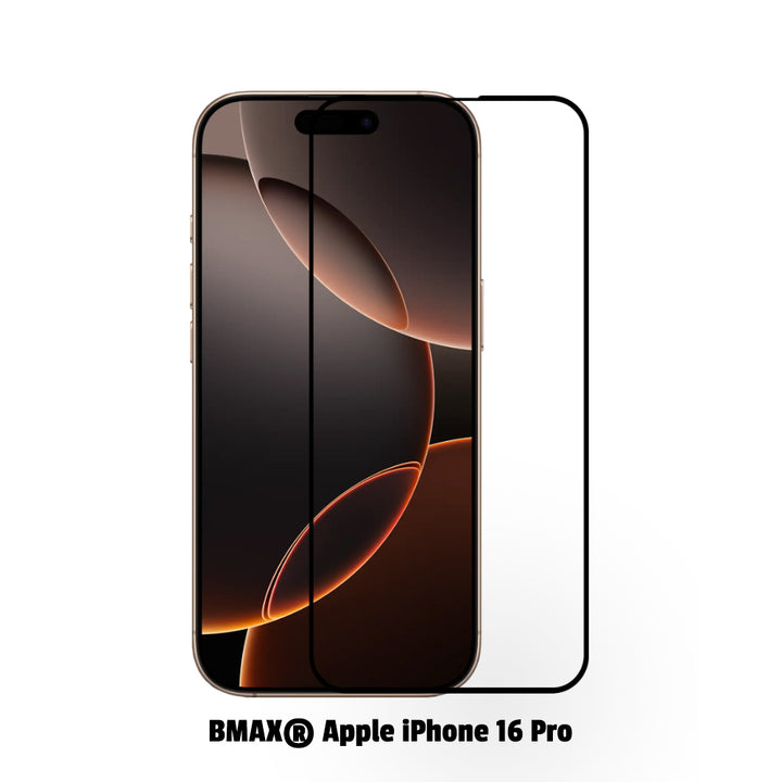 2-pack BMAX iPhone 16 Pro Screenprotector - Full cover (1)