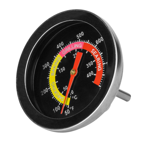 Krumble Barbecuethermometer - ø5 cm - Tot 400 graden - RVS