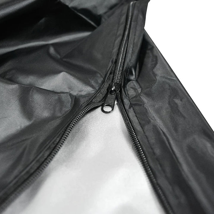 QUVIO Beschermhoes Parasol - 265 cm - Waterdicht - Zwart (3)
