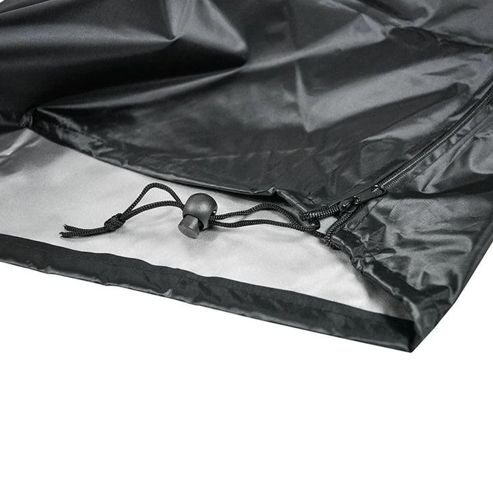 QUVIO Beschermhoes Parasol - 265 cm - Waterdicht - Zwart (4)