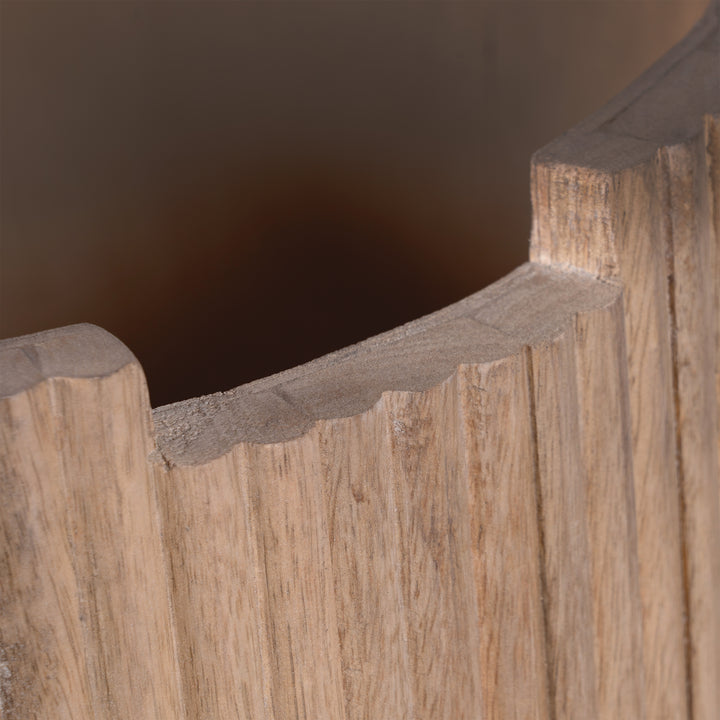 Lewis & Loft Bijzettafel Lonne - FSC® mangohout – Rond ⌀40 – Naturel (4)