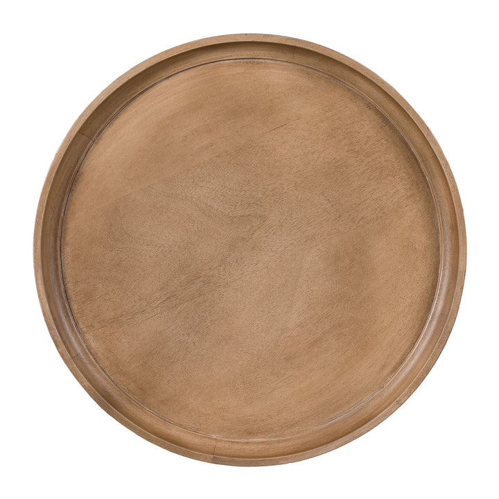 Lewis & Loft Bijzettafel Luus - Rond - FSC® mangohout - ⌀50 - Bruin (3)