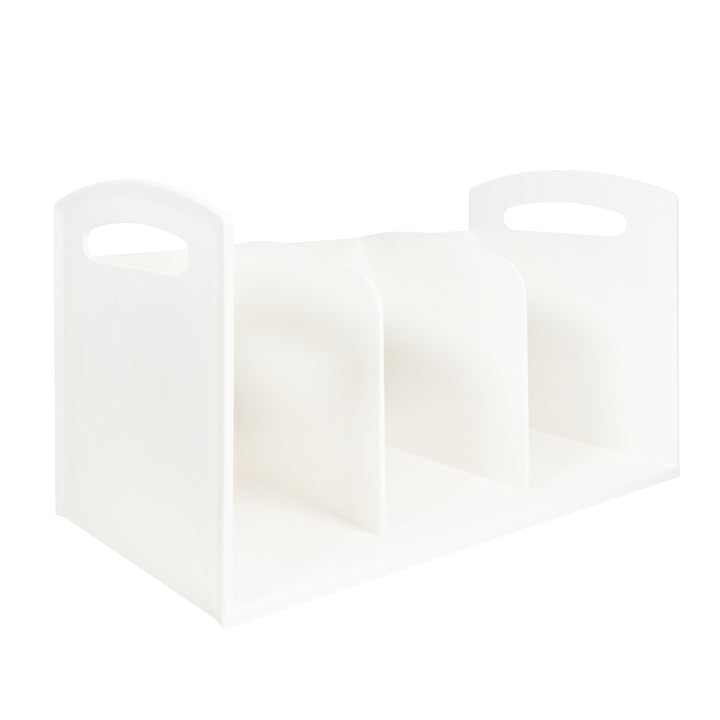 QUVIO Boekenhouder + pennenhouder - Wit (2)