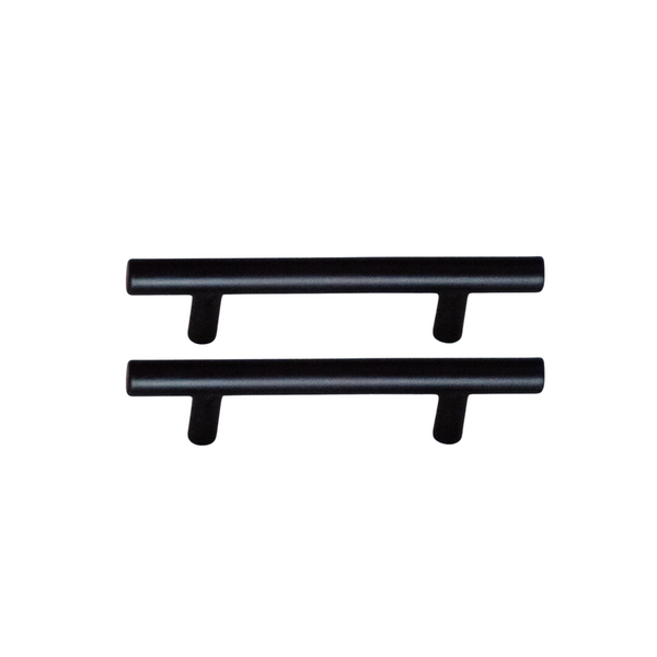 XIVADA Handgreep Reza - Aluminium - 20 cm - Zwart - Set van 2