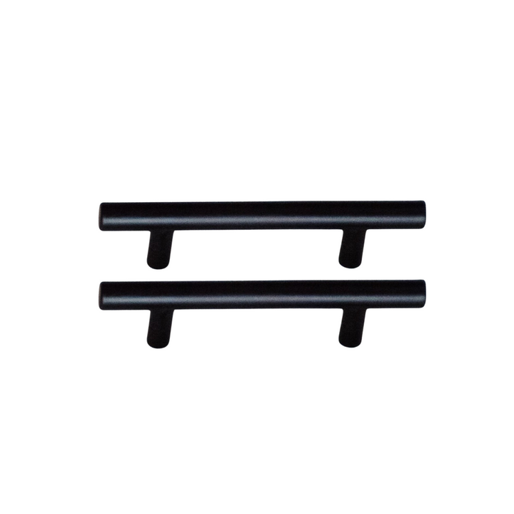 XIVADA Handgreep Reza - Aluminium - 20 cm - Zwart - Set van 2