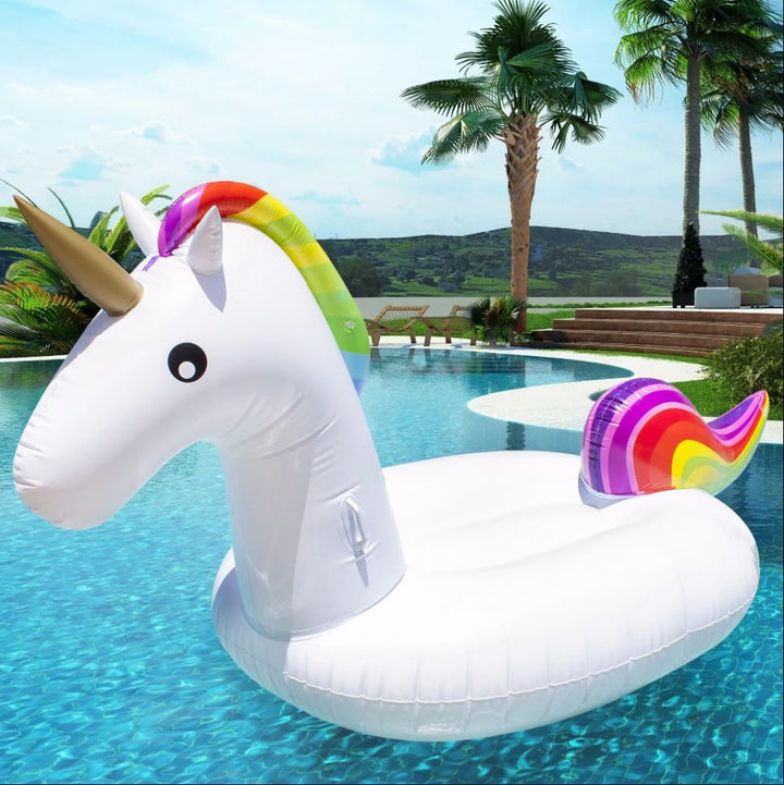 Aretica Opblaasbare Unicorn Rainbow (3)