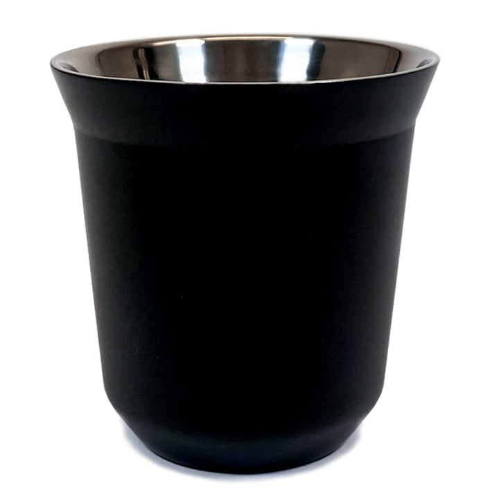 Krumble Koffiekop staal - Zwart