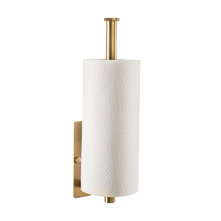 XIVADA Reserverolhouder Fera - Zelfklevend - Schroefset - Rvs - Goud (1)