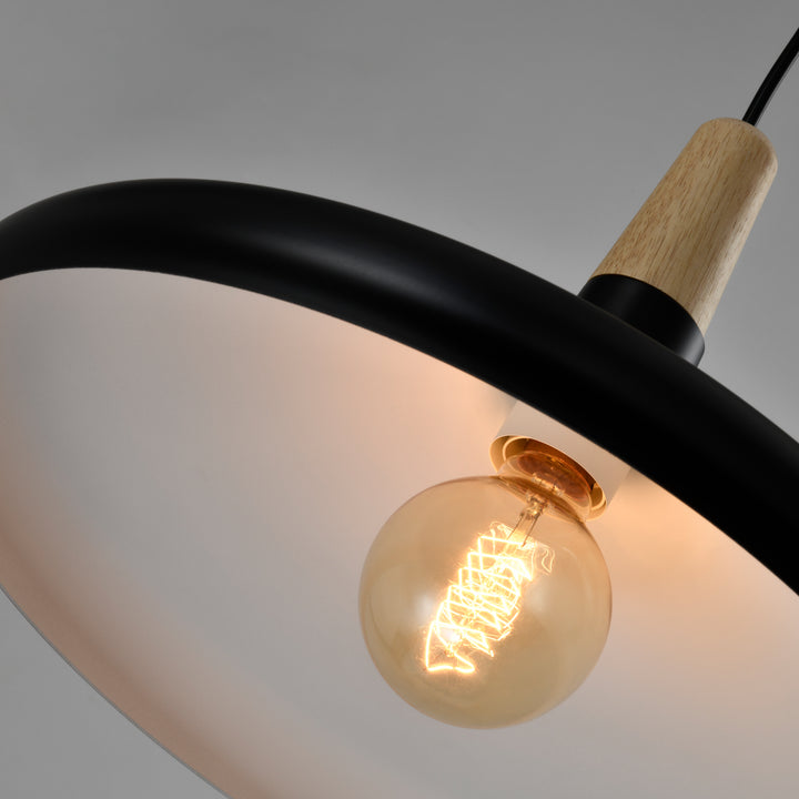 QUVIO Hanglamp rond zwart - QUV5132L-BLACK (3)