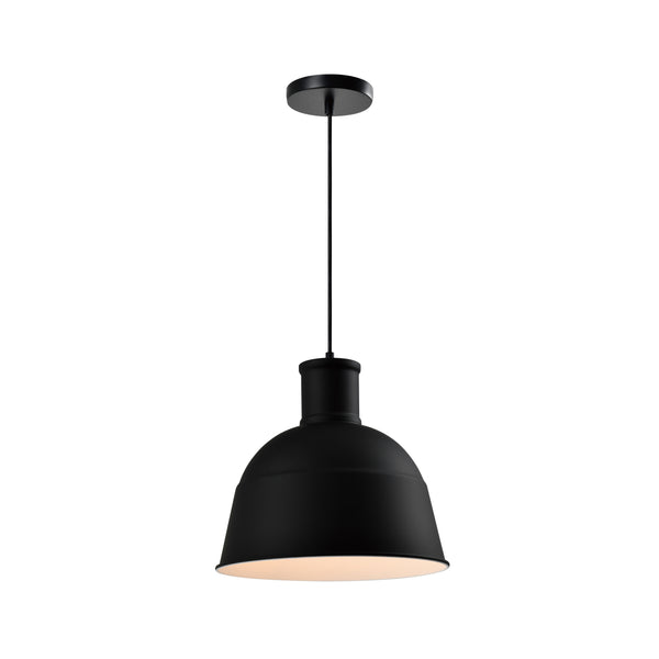 QUVIO Hanglamp rond zwart - QUV5121L-BLACK