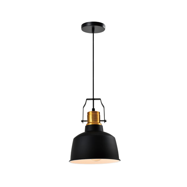 QUVIO Hanglamp rond zwart - QUV5127L-BLACK