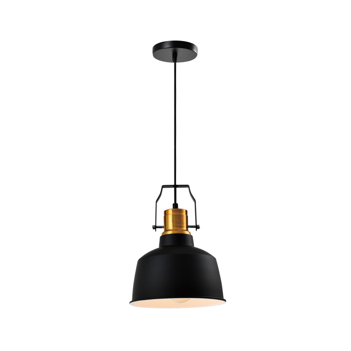 QUVIO Hanglamp rond zwart - QUV5127L-BLACK