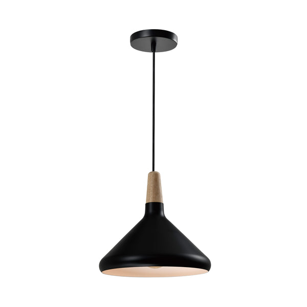 QUVIO Hanglamp rond zwart - QUV5133L-BLACK