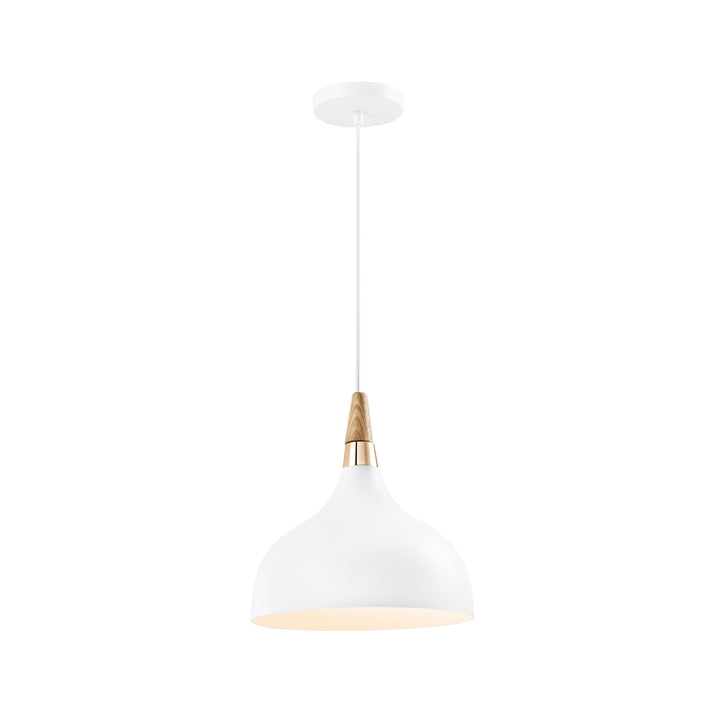 QUVIO Hanglamp rond wit - QUV5136L-WHITE
