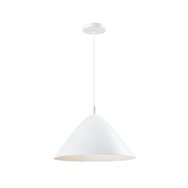 QUVIO Hanglamp rond wit - QUV5138L-WHITE
