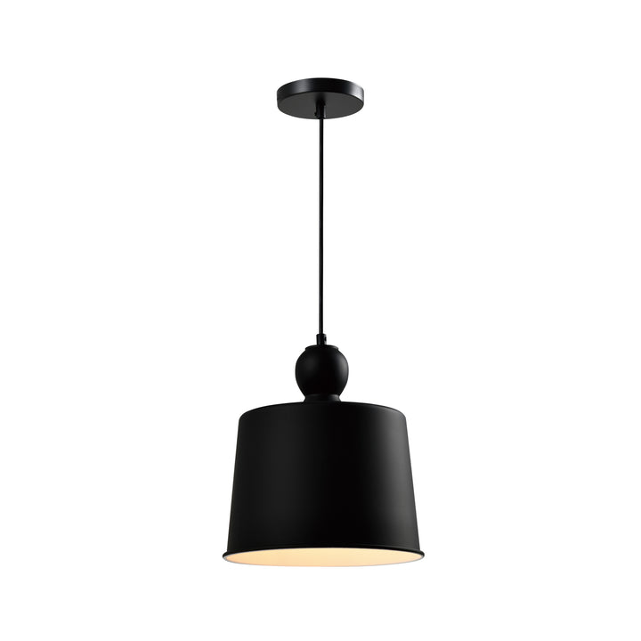 QUVIO Hanglamp rond zwart - QUV5148L-BLACK