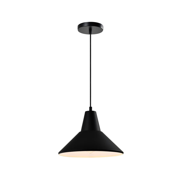 QUVIO Hanglamp rond zwart - QUV5149L-BLACK