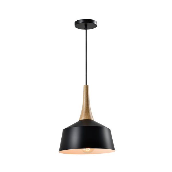 QUVIO Hanglamp rond zwart - QUV5156L-BLACK