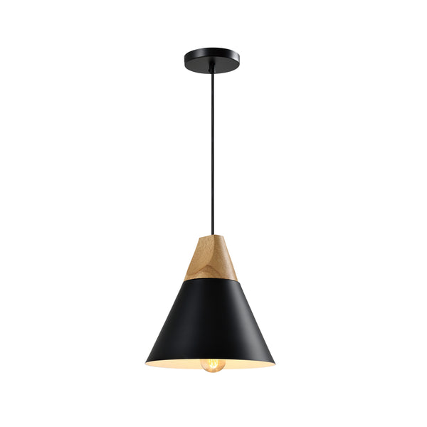 QUVIO Hanglamp langwerpig zwart - QUV5159L-BLACK