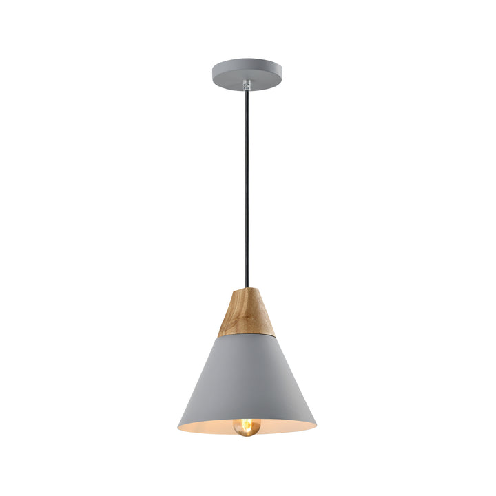 QUVIO Hanglamp langwerpig grijs - QUV5159L-GREY