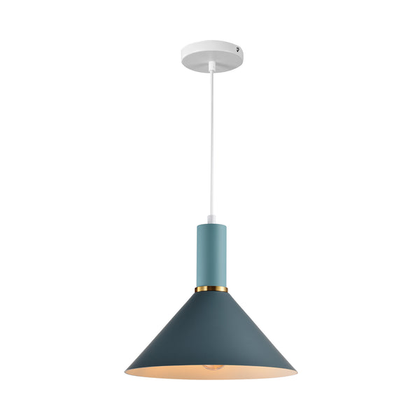 QUVIO Hanglamp blauw - QUV5088L-BLUE