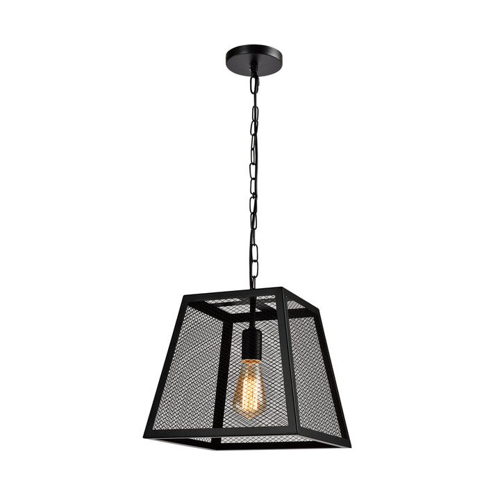 QUVIO Hanglamp vierkant zwart - QUV5112L-BLACK