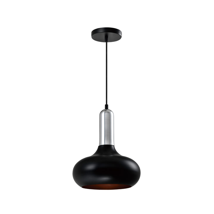 QUVIO Hanglamp rond zwart - QUV5120L-BLACK (1)