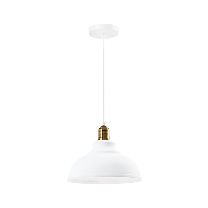 QUVIO Hanglamp rond wit - QUV5126L-WHITE (1)