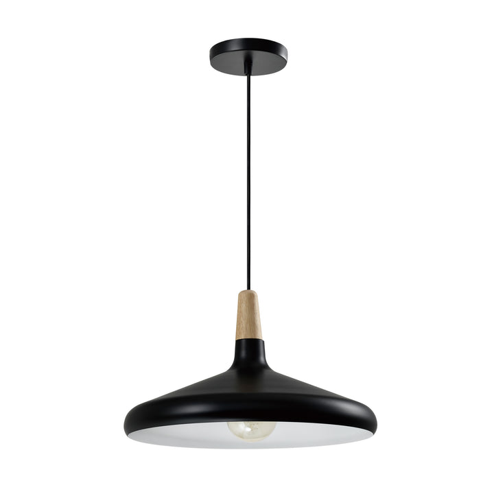 QUVIO Hanglamp rond zwart - QUV5132L-BLACK (1)