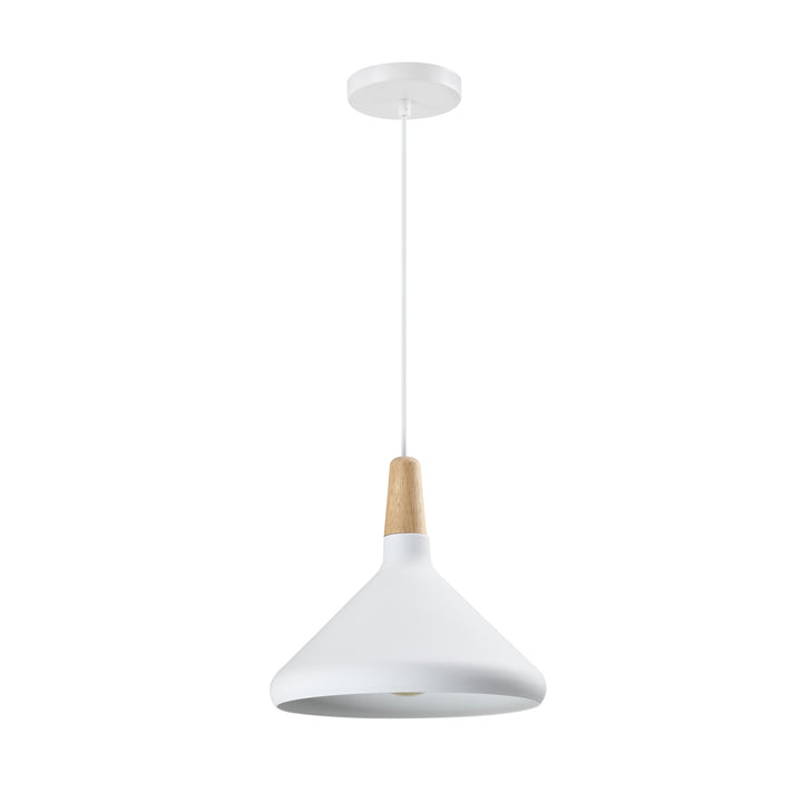 QUVIO Hanglamp rond wit - QUV5133L-WHITE (1)