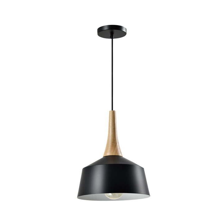 QUVIO Hanglamp rond zwart - QUV5156L-BLACK (1)