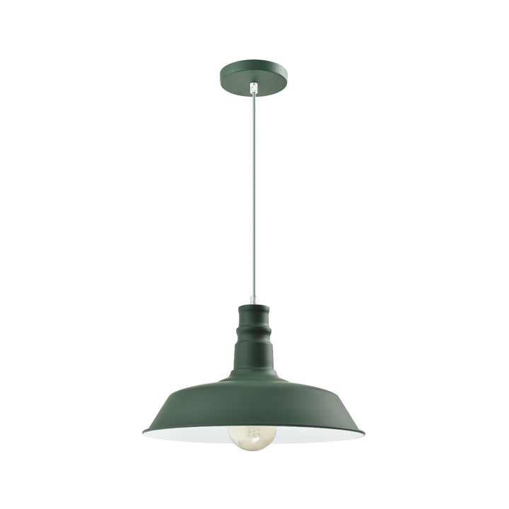 QUVIO Hanglamp rond groen - QUV5158L-GREEN (1)