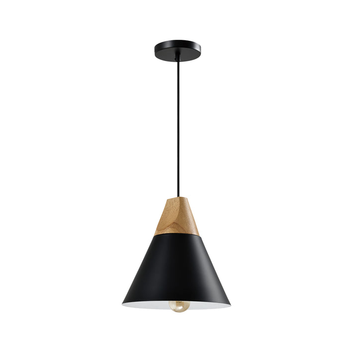QUVIO Hanglamp langwerpig zwart - QUV5159L-BLACK (1)