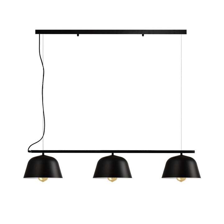QUVIO Hanglamp 3-lichts - QUV5056L-BLACK (1)