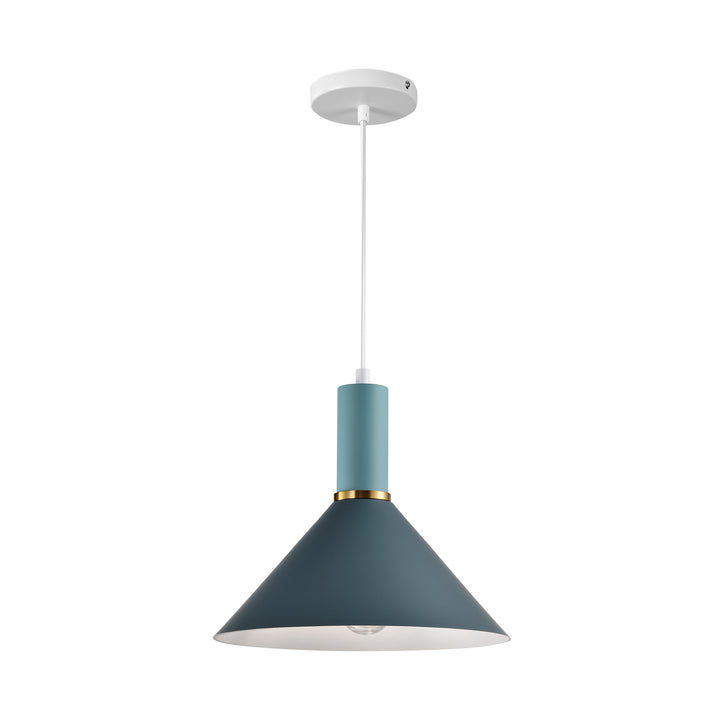 QUVIO Hanglamp blauw - QUV5088L-BLUE (1)