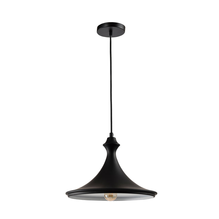 QUVIO Hanglamp rond zwart - QUV5105L-BLACK (1)