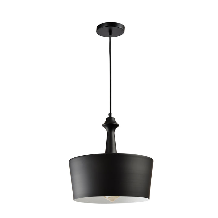 QUVIO Hanglamp rond zwart - QUV5108L-BLACK (1)