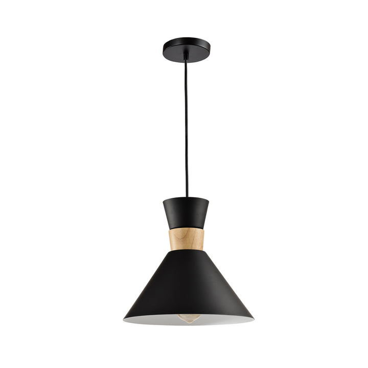 QUVIO Hanglamp rond zwart - QUV5113L-BLACK (1)