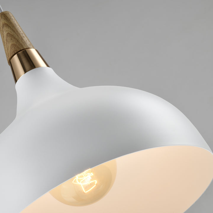 QUVIO Hanglamp rond wit - QUV5136L-WHITE (3)
