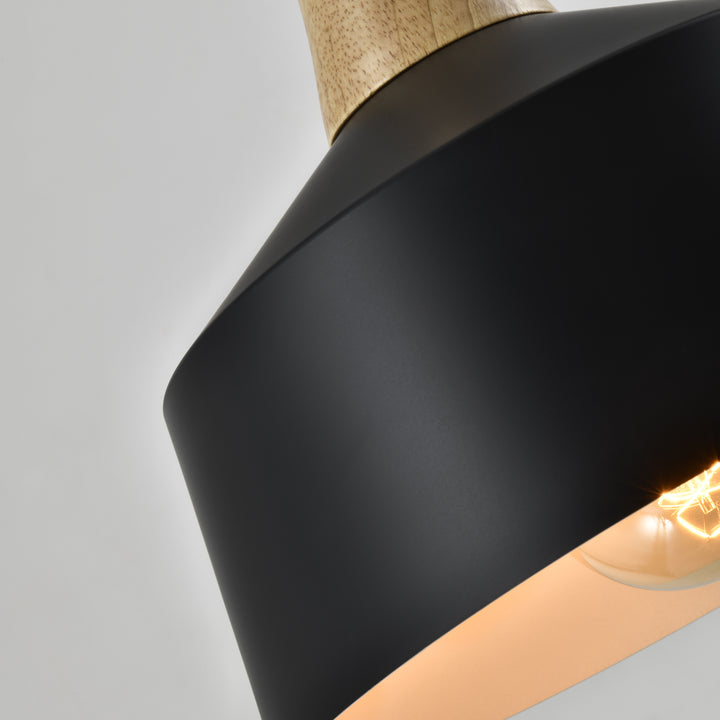 QUVIO Hanglamp rond zwart - QUV5156L-BLACK (3)