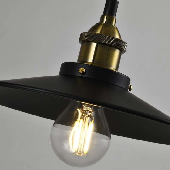 QUVIO Hanglamp rond zwart - QUV5157L-BLACK (3)