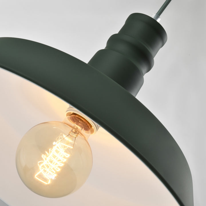 QUVIO Hanglamp rond groen - QUV5158L-GREEN (3)