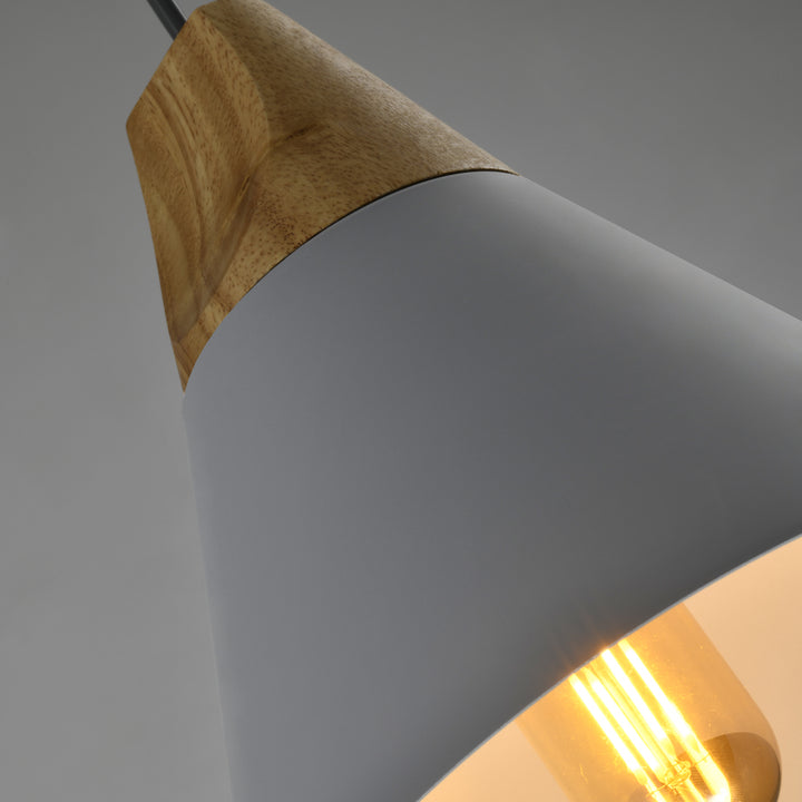 QUVIO Hanglamp langwerpig grijs - QUV5159L-GREY (3)