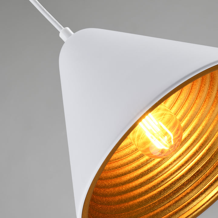QUVIO Hanglamp rond wit - QUV5160L-WHITE (3)