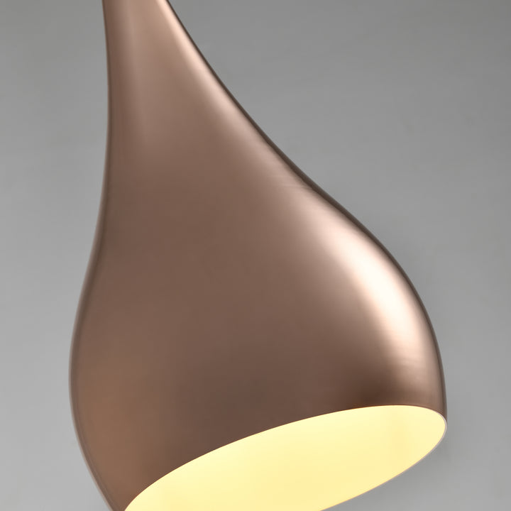 QUVIO Hanglamp langwerpig rosegoud - QUV5174L-ROSEGOLD (3)
